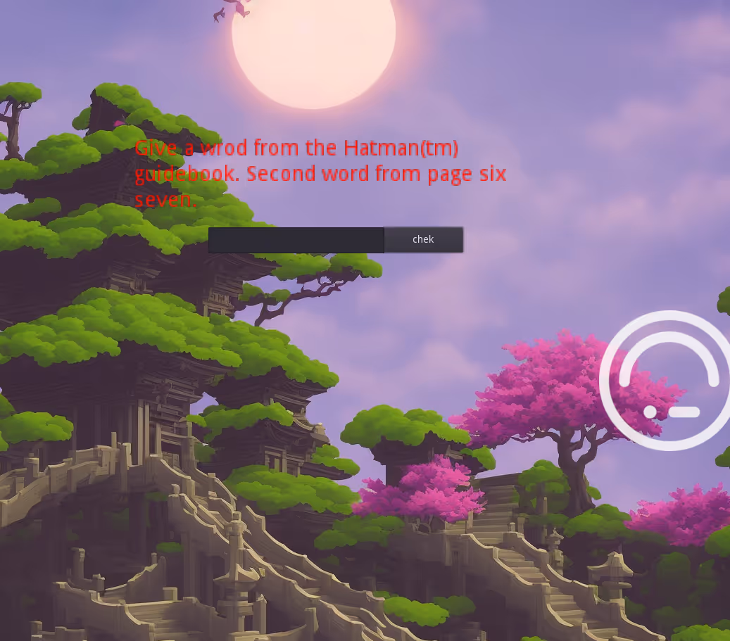 Hatman login thing